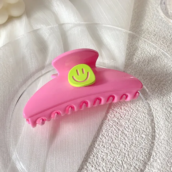 Hair Accessories*Boogzel Clothing Smiley Face Hair Claw