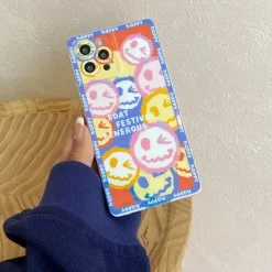 Iphone Cases*Boogzel Clothing Smiley Face iPhone Case Multi