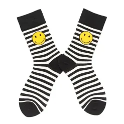 Socks*Boogzel Clothing Smiley Face Striped Socks