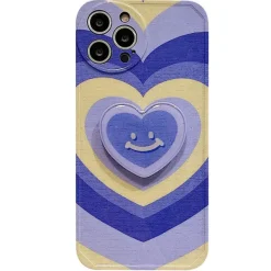 Iphone Cases*Boogzel Clothing Smiley Heart iPhone Case Blue