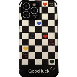 Iphone Cases*Boogzel Clothing Smiley Houndstooth iPhone Case