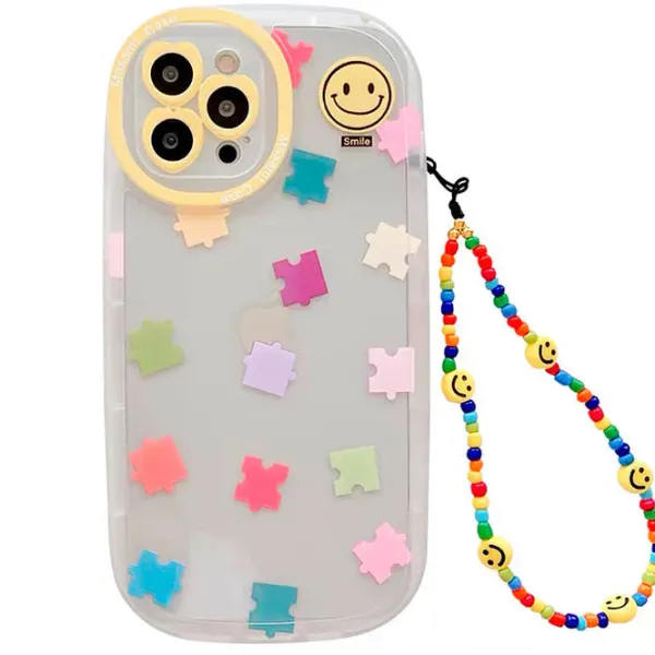 Iphone Cases*Boogzel Clothing Smiley Puzzle iPhone Case