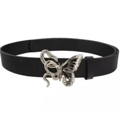 Belts & Chains*Boogzel Clothing Snake and Butterfly Buckle Belt