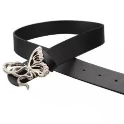 Belts & Chains*Boogzel Clothing Snake and Butterfly Buckle Belt