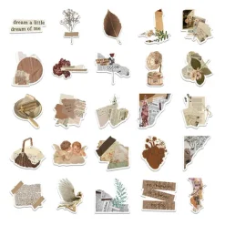 Aesthetic Room Decor*Boogzel Clothing Soft Academia Sticker Pack