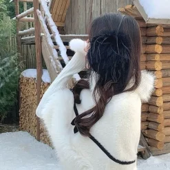 Other*Boogzel Clothing Soft Girl Aesthetic Faux Fur Earmuffs
