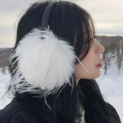 Other*Boogzel Clothing Soft Girl Aesthetic Faux Fur Earmuffs