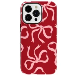 Iphone Cases*Boogzel Clothing Soft Girl Bow Pattern iPhone Case Red