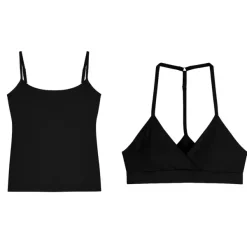 Y2K Tops*Boogzel Clothing Soft Girl Bra & Tank Top Set