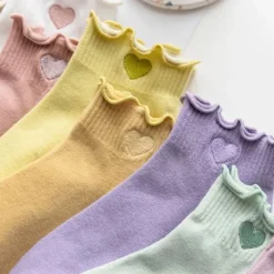 Socks*Boogzel Clothing Soft Girl Heart Socks