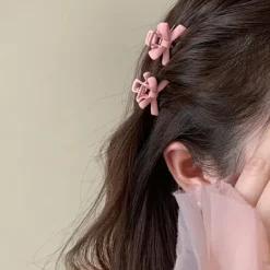 Hair Accessories*Boogzel Clothing Soft Girl Mini Bows Hair Clips
