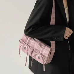Bags & Purses*Boogzel Clothing Soft Girl Plaid Mini Shoulder Bag Multi