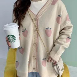 Knit Cardigans*Boogzel Clothing Soft Peach Cardigan