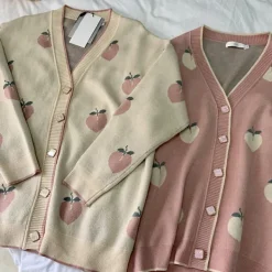 Knit Cardigans*Boogzel Clothing Soft Peach Cardigan