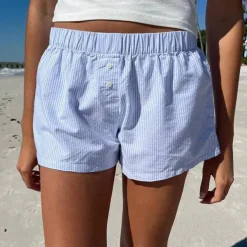 Shorts*Boogzel Clothing Soft Striped Lounge Shorts