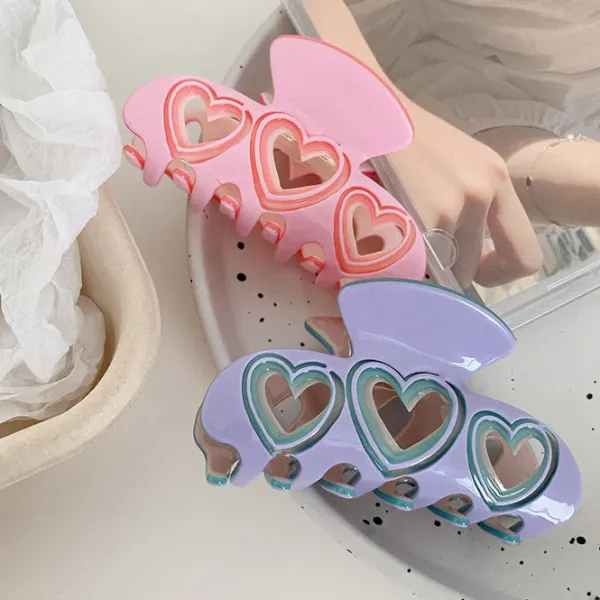 Hair Accessories*Boogzel Clothing Softie Heart Hair Claw