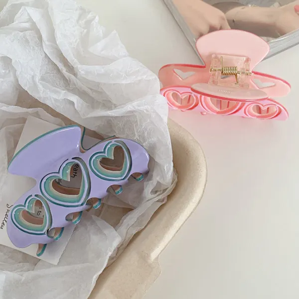 Hair Accessories*Boogzel Clothing Softie Heart Hair Claw