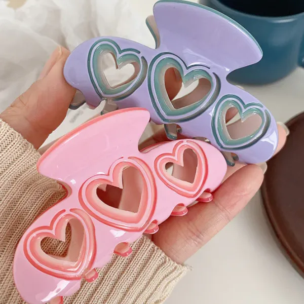 Hair Accessories*Boogzel Clothing Softie Heart Hair Claw