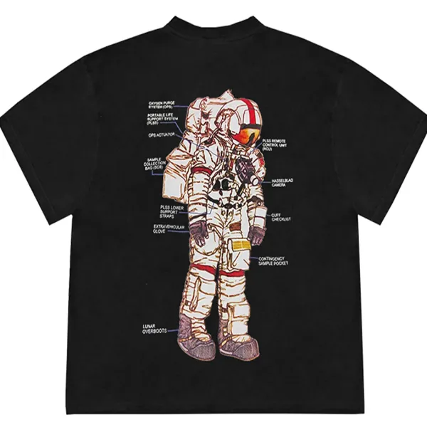 Aesthetic T-Shirts & Graphic Tees*Boogzel Clothing Space Mission Oversized T-Shirt