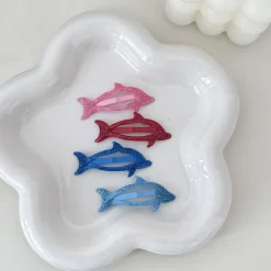 Hair Accessories*Boogzel Clothing Sparkly Dolphin Y2K Hair Clips