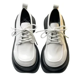 Mad|Boots / Platform Boots*Boogzel Clothing Square Toe Glossy Platform Boots