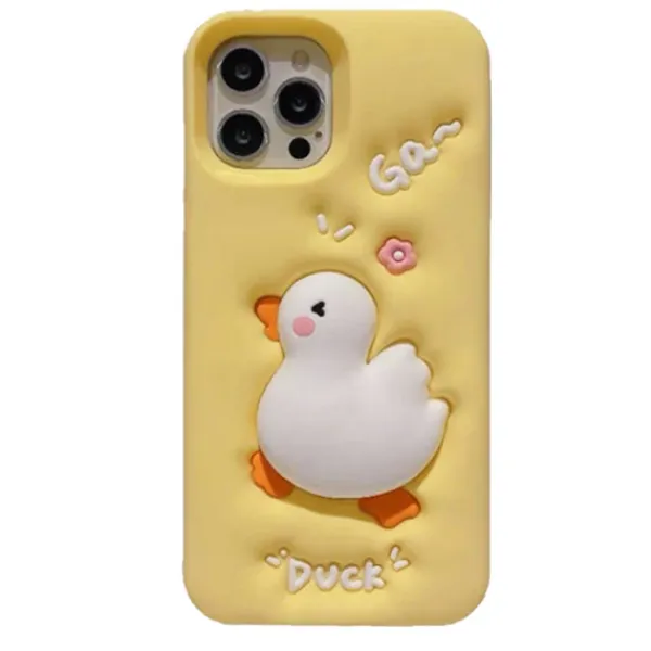 Iphone Cases*Boogzel Clothing Squishy Duck iPhone Case Yellow