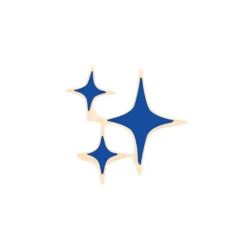 Other*Boogzel Clothing Star & Moon Aesthetic Brooch Pins