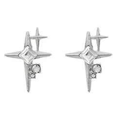 Earrings*Boogzel Clothing Star Child Aesthetic Stud Earrings Silver