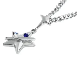 Necklaces & Chokers|Mens*Boogzel Clothing Star Child Pendant Necklace Silver