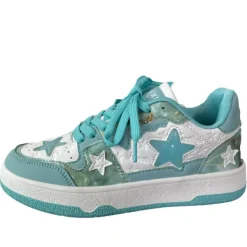 Aesthetic Sneakers|Classics*Boogzel Clothing Star Child Sky Sneakers Blue