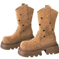 Boots / Platform Boots*Boogzel Clothing Star Cut-Out Platform Boots