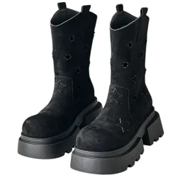 Boots / Platform Boots*Boogzel Clothing Star Cut-Out Platform Boots
