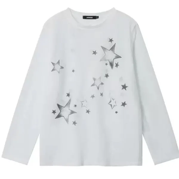 Long Sleeve Tops*Boogzel Clothing Star Girl Aesthetic Long Sleeve Top