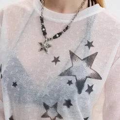 Long Sleeve Tops*Boogzel Clothing Star Girl Aesthetic Long Sleeve Top