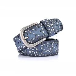 Belts & Chains*Boogzel Clothing Star Girl Aesthetic Rivet Belt