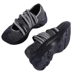 Aesthetic Sneakers*Boogzel Clothing Star Girl Ballet Sneakers