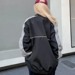 Mens|Coats & Jackets*Boogzel Clothing Star Girl Bomber Jacket Black