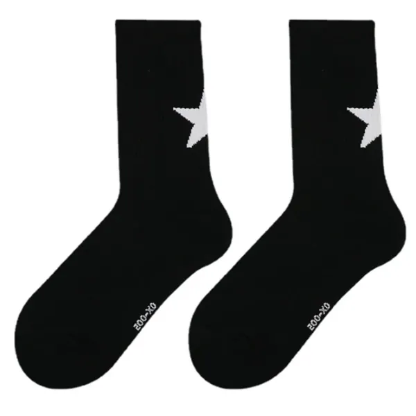 Socks*Boogzel Clothing Star Girl Ribbed Socks