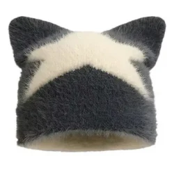Hats*Boogzel Clothing Star Print Cat Ear Hat