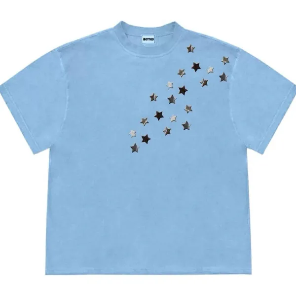 Aesthetic T-Shirts & Graphic Tees*Boogzel Clothing Star Print Oversized T-Shirt