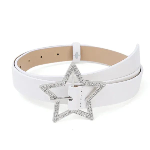 Belts & Chains*Boogzel Clothing Star Rhinestone Buckle Belt