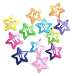 Other|Hair Accessories*Boogzel Clothing Star Snap Hair Clips Multicolor