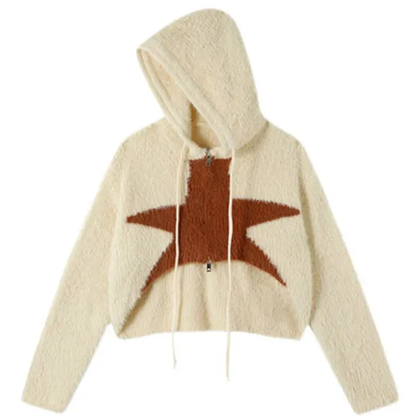 Sweaters|Hoodies*Boogzel Clothing Star Zip Up Hoodie
