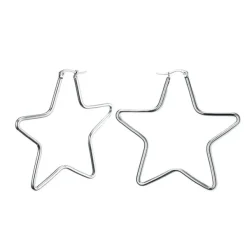 Earrings*Boogzel Clothing Stars Hoop Earrings