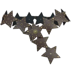 Belts & Chains*Boogzel Clothing Star-Shaped Studded Y2K Hip Belt