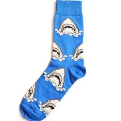 Socks*Boogzel Clothing Stepping on a Lego Socks Blue