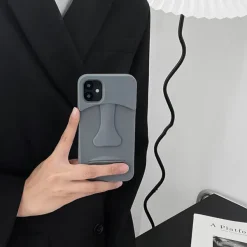Iphone Cases*Boogzel Clothing Stone Statue 3D iPhone Case Grey