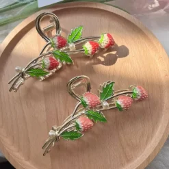 Hair Accessories*Boogzel Clothing Strawberry Claw Clip