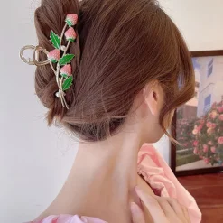 Hair Accessories*Boogzel Clothing Strawberry Claw Clip