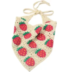 Other|Hats*Boogzel Clothing Strawberry Crochet Hair Scarf